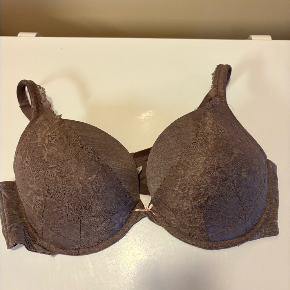 Cacique Lace Brown Bra
